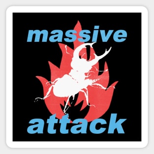 listen to massive attack Sticker